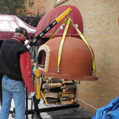 Moving an Outdoor Oven