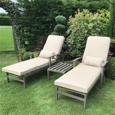 Foremost Encore Chaise Lounge Garden Sunlounger