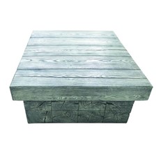 Foremost Block Coffee Table for Outdoors