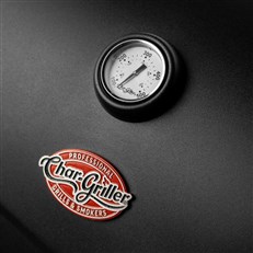 Char-Griller® Wrangler® Charcoal Barrel Grill - Compact, Powerful & Perfect for Entertaining