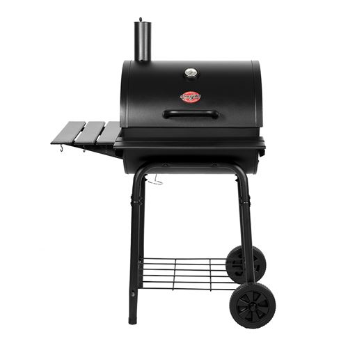 Char-Griller® Wrangler® Charcoal Barrel Grill - Compact, Powerful & Perfect for Entertaining