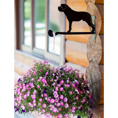 Dog Decorative Bracket for Hanging Baskets