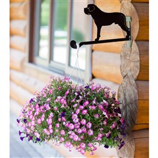 Dog Decorative Bracket for Hanging Baskets