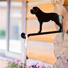 Dog Decorative Bracket for Hanging Baskets