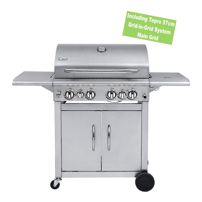 Keansburg BBQ Steel Grill Gas Stainless