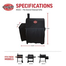 Grill Cover - Char-Griller® Smokin' Pro®