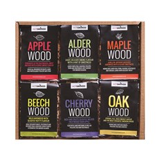 Wood Chips Sampler - 6 Flavoursome Wood Chip Bags Kit