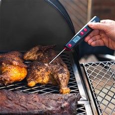 Char-Griller® Competition Pro™ Offset Smoker & Grill - 1012 Sq. In. Cooking Space, Heavy Duty Steel for Authentic BBQ Flavour