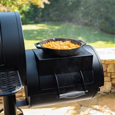 Char-Griller® Competition Pro™ Offset Smoker & Grill - 1012 Sq. In. Cooking Space, Heavy Duty Steel for Authentic BBQ Flavour