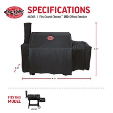 Grill Cover - Char-Griller® Grand Champ™ Offset Smoker & Grill