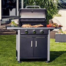 Chicago 3 Burner Gas BBQ Grill