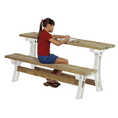 2x4  Wooden Table Bench