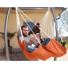 Amazonas California Terracotta Hanging Chair with Omega Stand