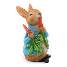 Beatrix Potter's Peter Rabbit Eating Radishes Coloured Cane Companion