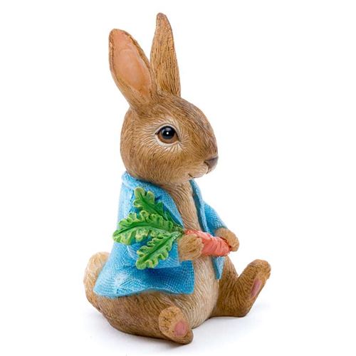 Beatrix Potter's Peter Rabbit Holding A Carrot Coloured Cane Companion