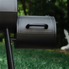 Char-Griller® Smokin' Pro™ Barrel Grill & Offset Smoker - Heavy Duty Charcoal BBQ