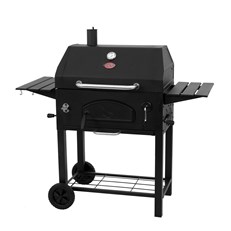 Char-Griller® 30" Traditional Charcoal Grill - Heavy-Duty, Cast Iron Grates, Easy Clean Ash Pan