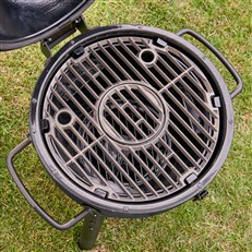 Char-Griller® Akorn® Jr. Kamado Grill & Smoker - Portable, Compact & Versatile BBQ