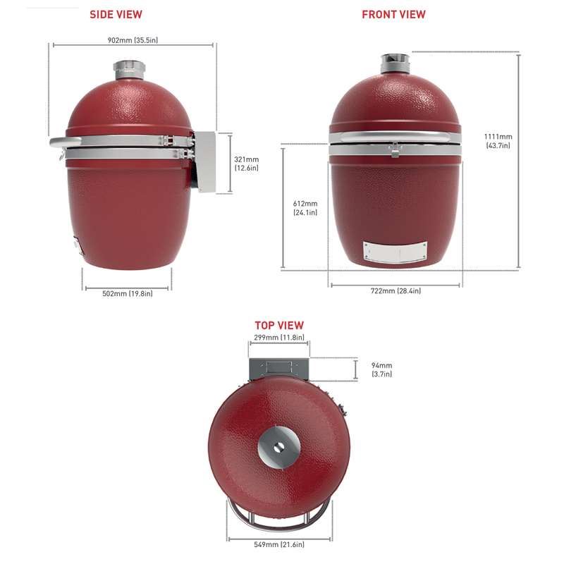 Kamado joe pro joe best sale