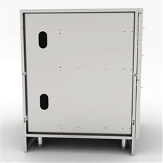 Outdoor Kitchen DIY 30" Base Storage Cabinet with Double Doors