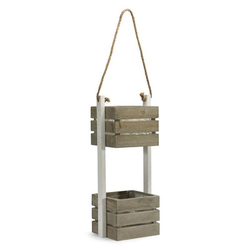 Two Tier Hanging Plant Boxes